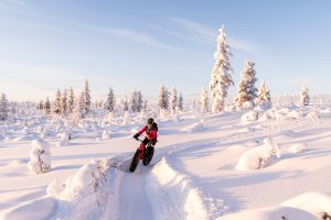 Winter Mountain Biking: Riding on Snow and Ice